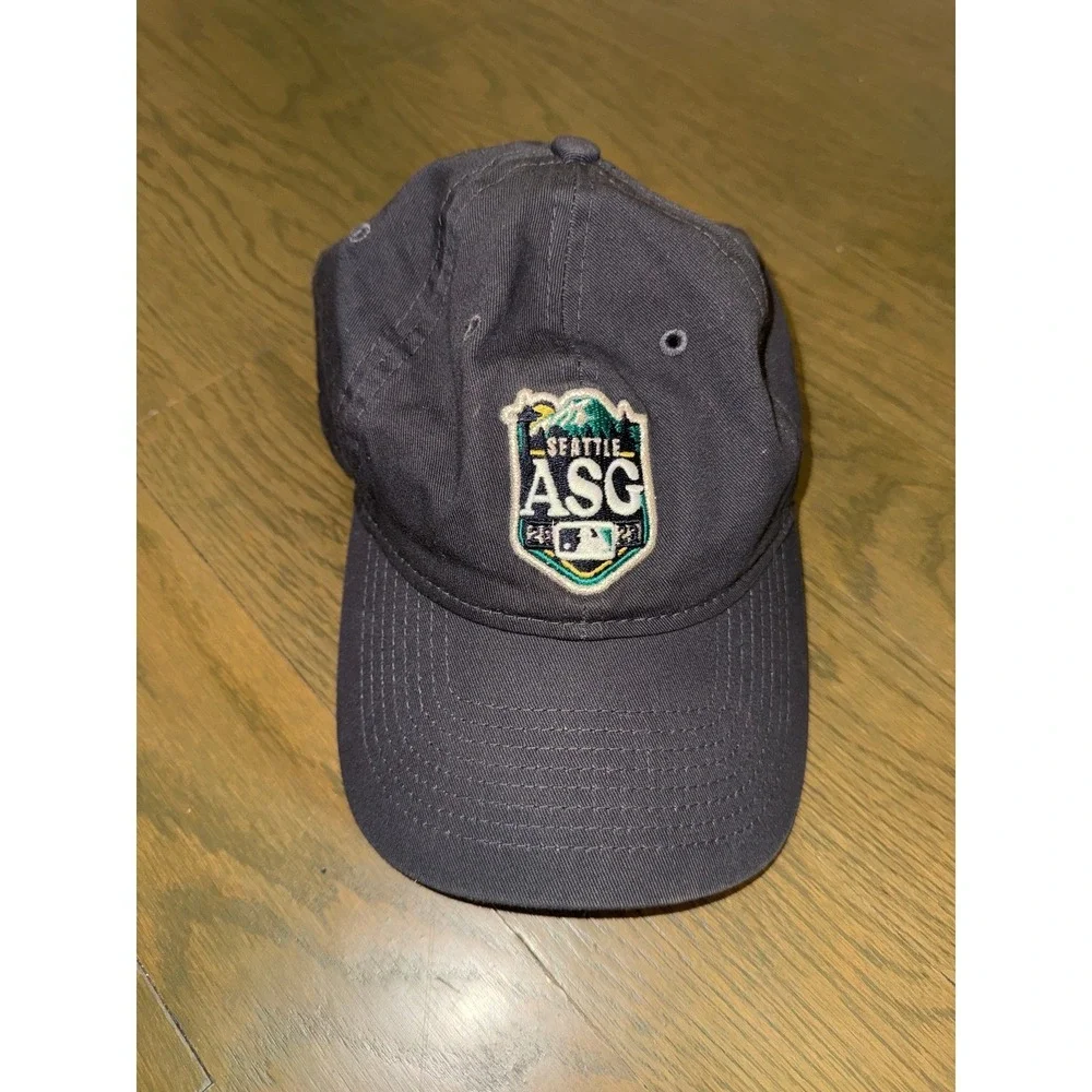New Era 9TWENTY 2023 MLB All Star Game Seattle ASG Adjustable Hat Gray Baseball